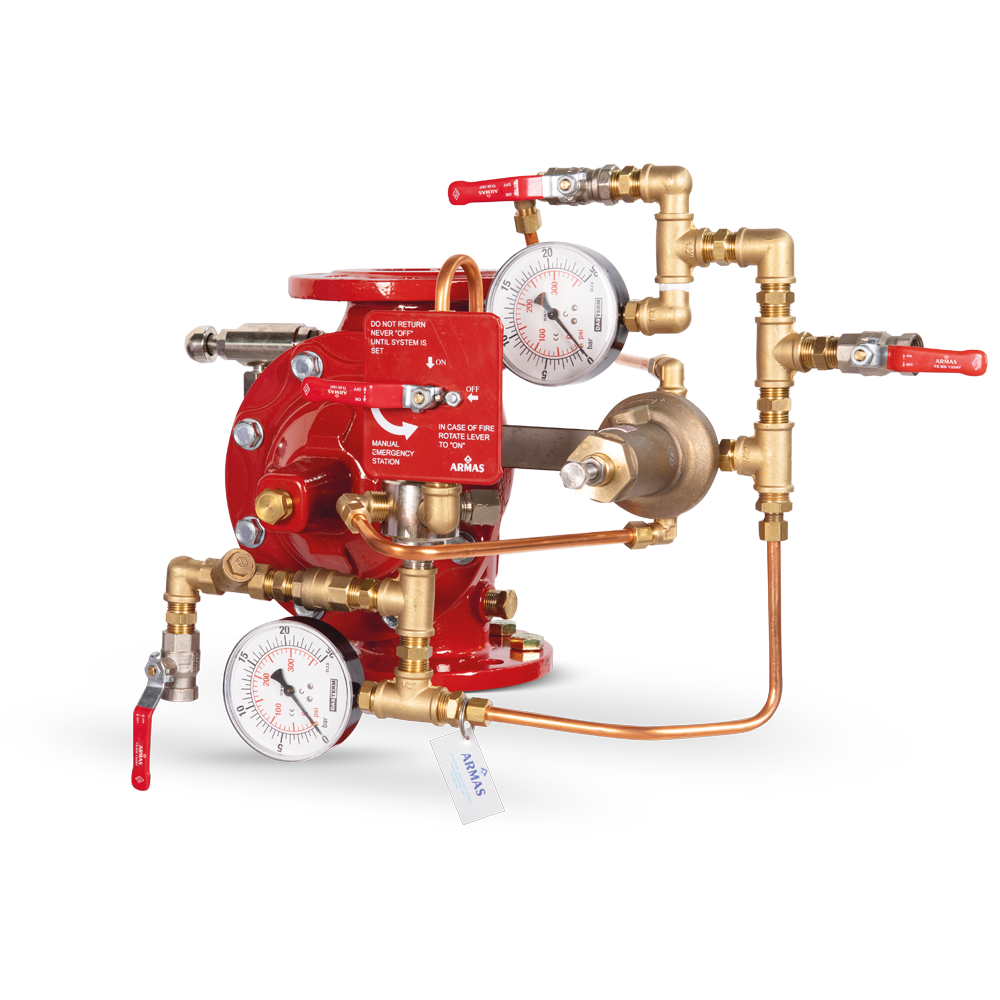 77DE-HRV-MR Deluge Valve, Hydraulically Controlled Anti-Columning Manual Reset